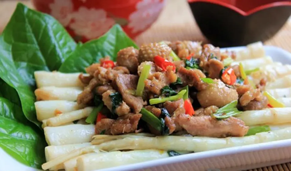 ĂN NGON VỚI MÓN VỊT XÀO MĂNG TRÚC ĂN NGON VỚI MÓN VỊT XÀO MĂNG TRÚC
