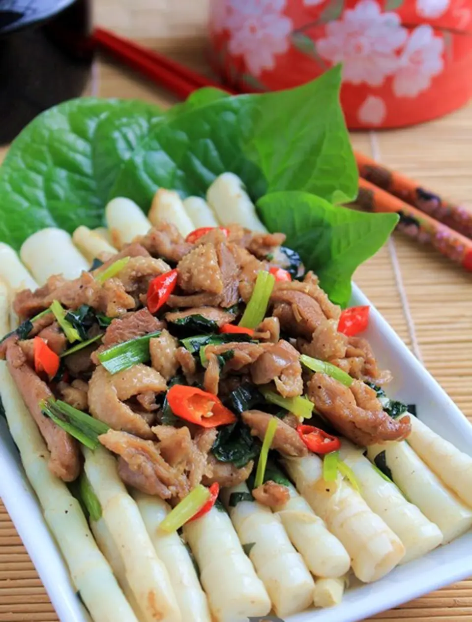 ĂN NGON VỚI MÓN VỊT XÀO MĂNG TRÚC ĂN NGON VỚI MÓN VỊT XÀO MĂNG TRÚC