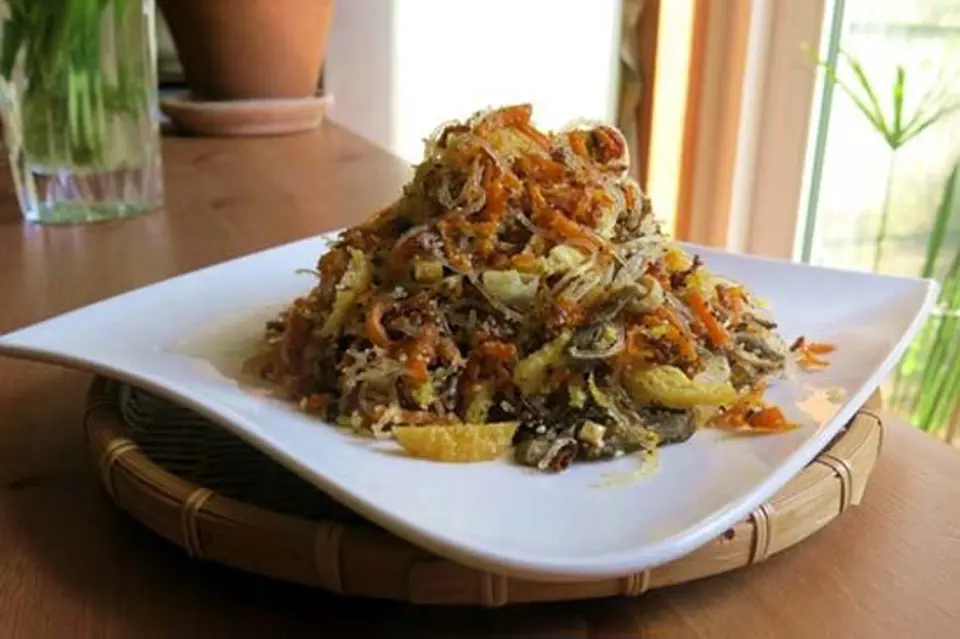 BÌ TRỘN CHAY MÓN NGON DỄ LÀM