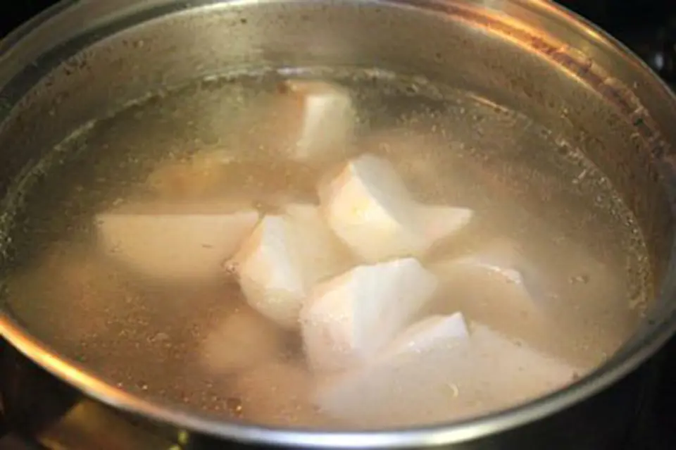 ĐẬM ĐÀ CANH KHOAI SỌ NẤU SƯỜN NON