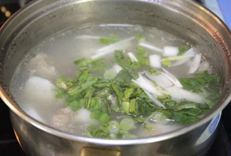 ĐẬM ĐÀ CANH KHOAI SỌ NẤU SƯỜN NON