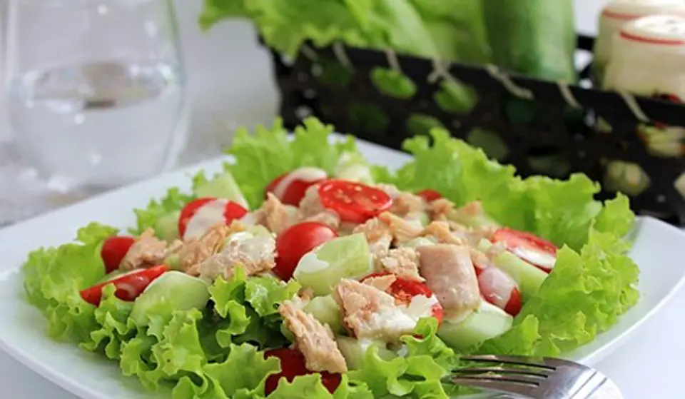 SALAD CÁ NGỪ TƯƠI MÁT MÀ ĐẸP DA SALAD CÁ NGỪ TƯƠI MÁT MÀ ĐẸP DA