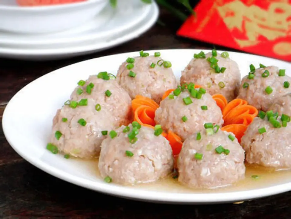 THỊT VIÊN HẤP THỊT VIÊN HẤP
