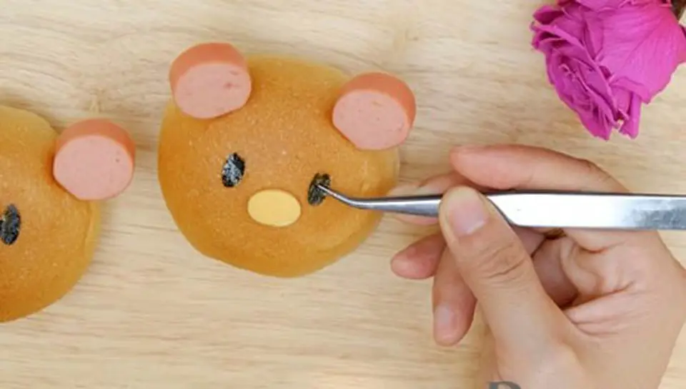 Bánh gấu ngộ nghĩnh đáng yêu tặng bé Bánh gấu ngộ nghĩnh đáng yêu tặng bé