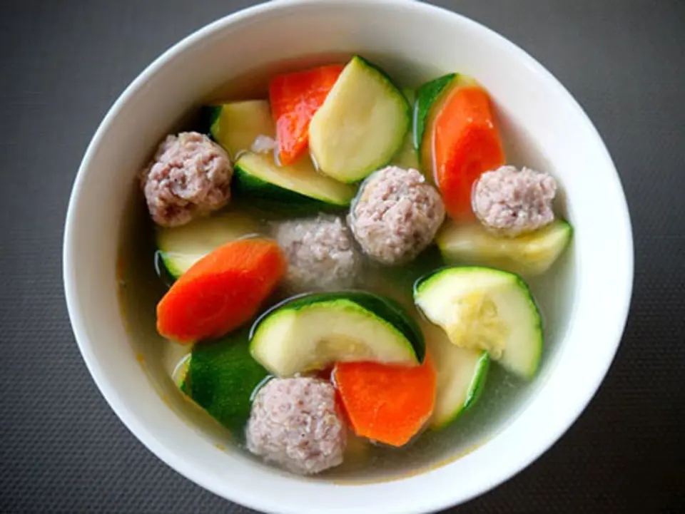 CANH BÍ XANH TÔM THỊT CHO BỮA CƠM THÊM ẤM ÁP