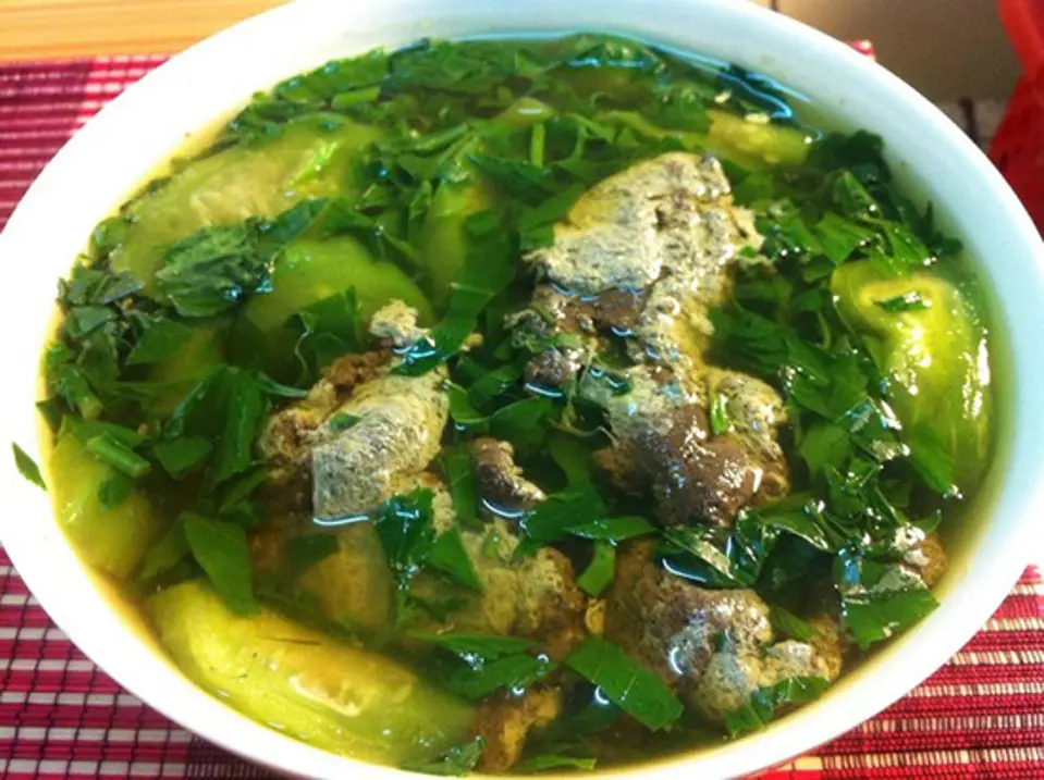 CANH CUA MỒNG TƠI MÓN ĂN GÂY THƯƠNG NHỚ VỚI NGƯỜI XA QUÊ
