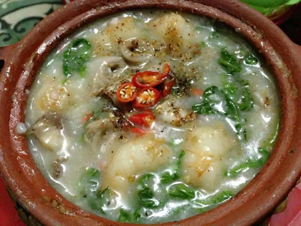 CHÁO NIÊU LÒ ĐÚC ẤM LÒNG BỮA KHUYA