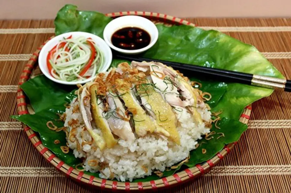 XÔI GÀ CỐT DỪA NGON KHÓ CƯỠNG
