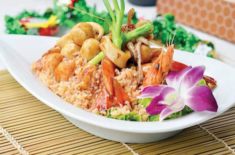 Cơm trộn hải sản món ăn hoàn hảo cho ngày mới Cơm trộn hải sản món ăn hoàn hảo cho ngày mới