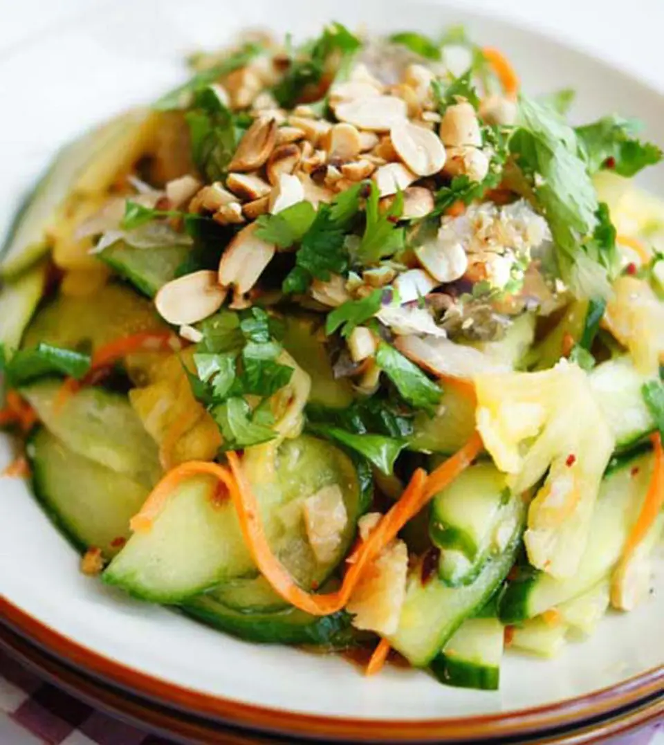 Công thức cho món gỏi khô cá sặc