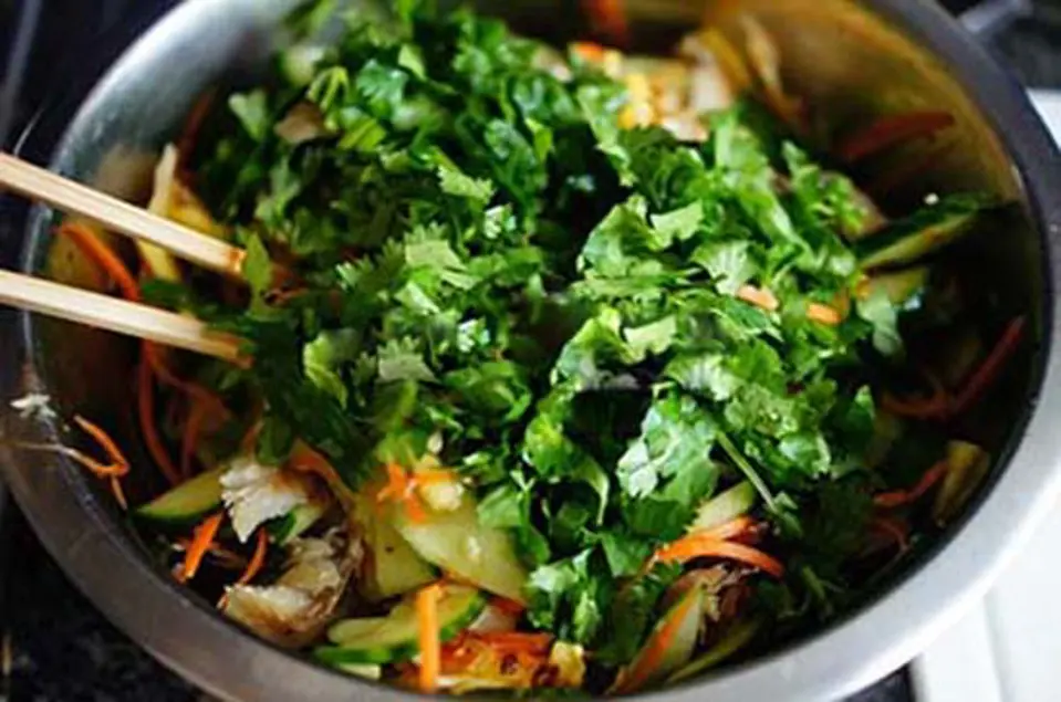 Công thức cho món gỏi khô cá sặc