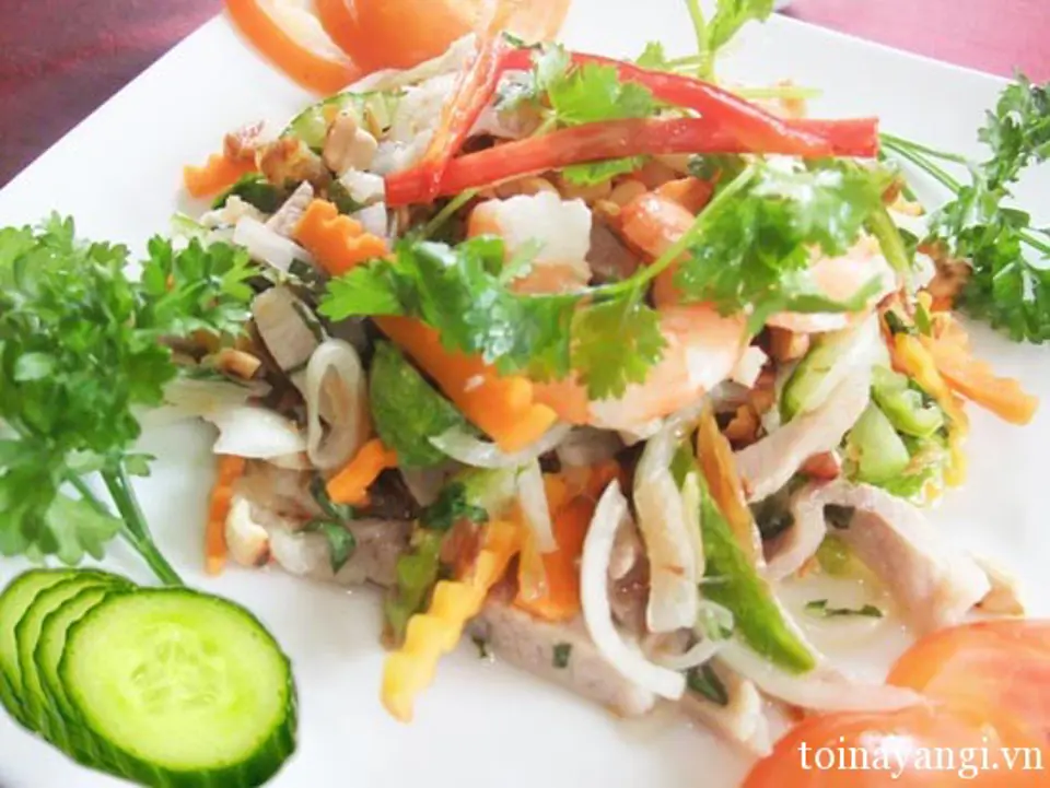 Công thức làm món nộm dưa chuột ngon đúng điệu