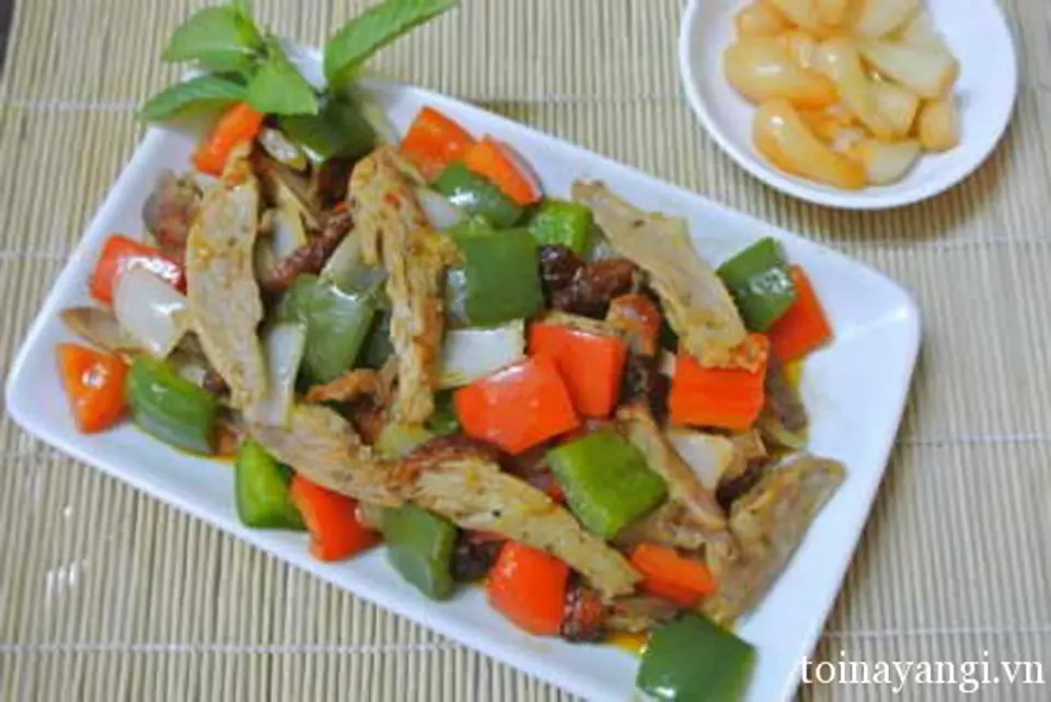 Hướng dẫn nấu món vịt xào sa tế