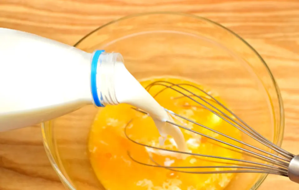 Cách làm bánh flan lá nếp