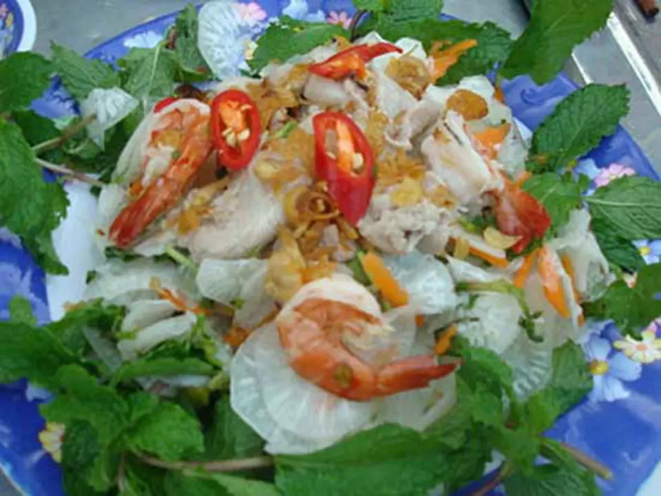 Công thức cho món nộm củ cải ngon Công thức cho món nộm củ cải ngon