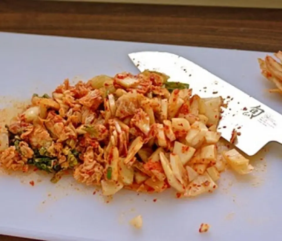 Hướng dẫn làm món canh kim chi nấu đậu phụ Hướng dẫn làm món canh kim chi nấu đậu phụ