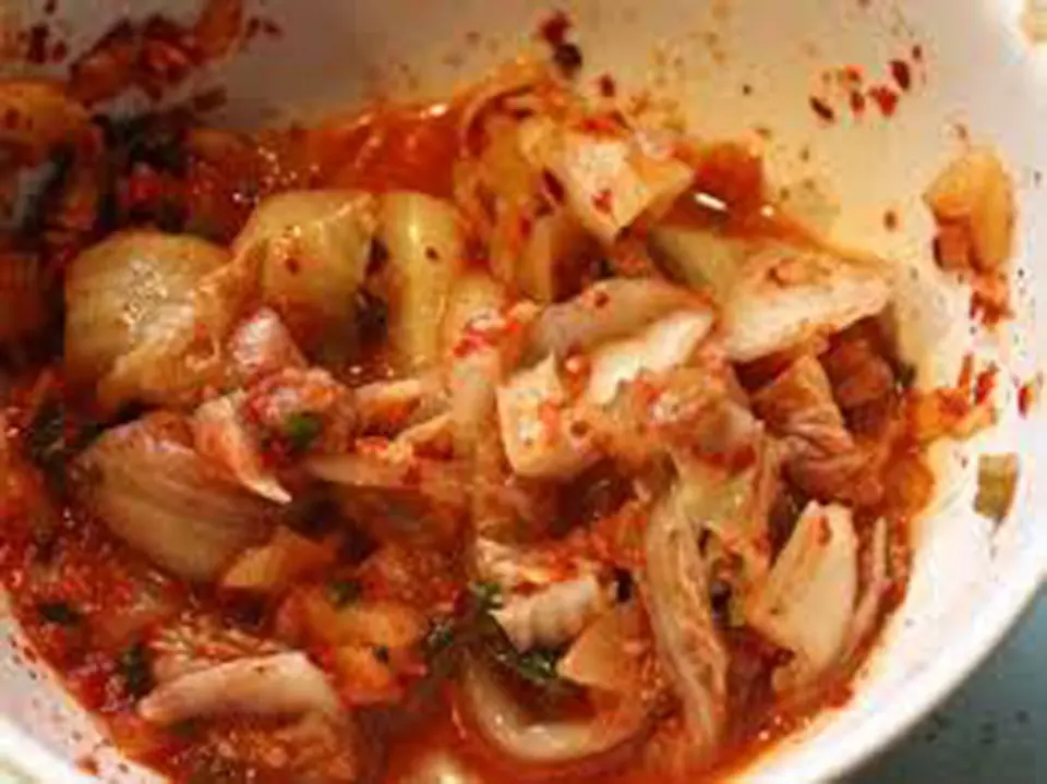 Hướng dẫn làm món kim chi nấu thịt gà