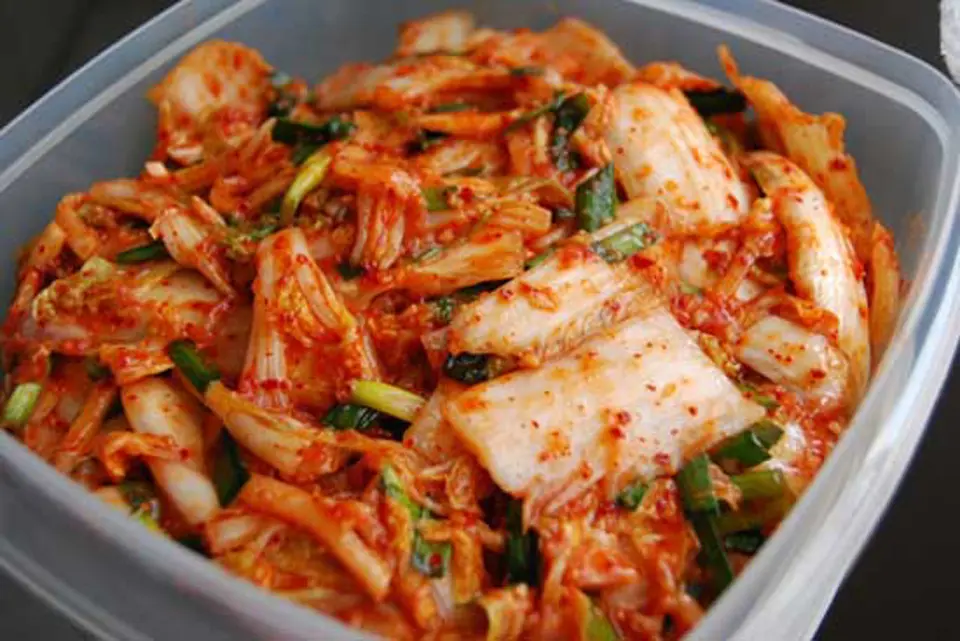 Hướng dẫn nấu canh kim chi rong biển