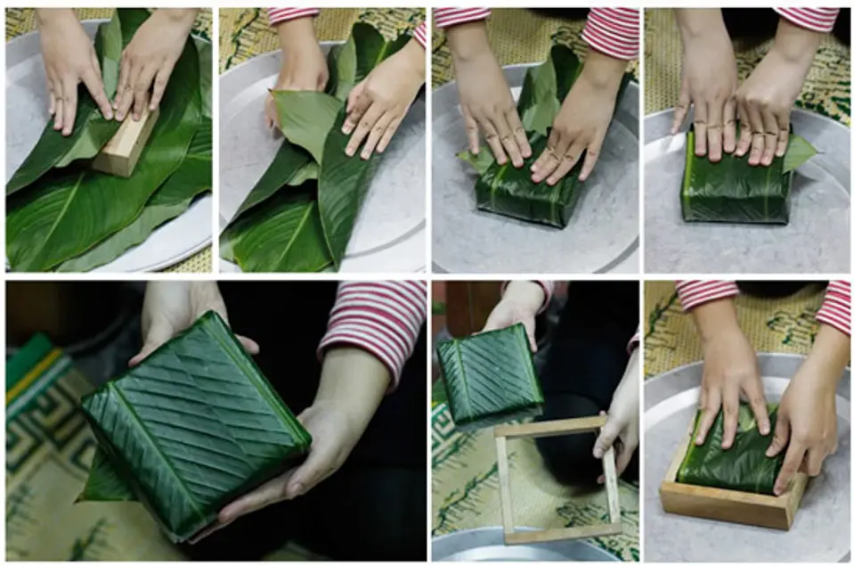 Cách bảo quản bánh chưng ra Giêng không mốc