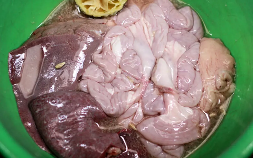 Cách nấu cháo lòng đơn giản