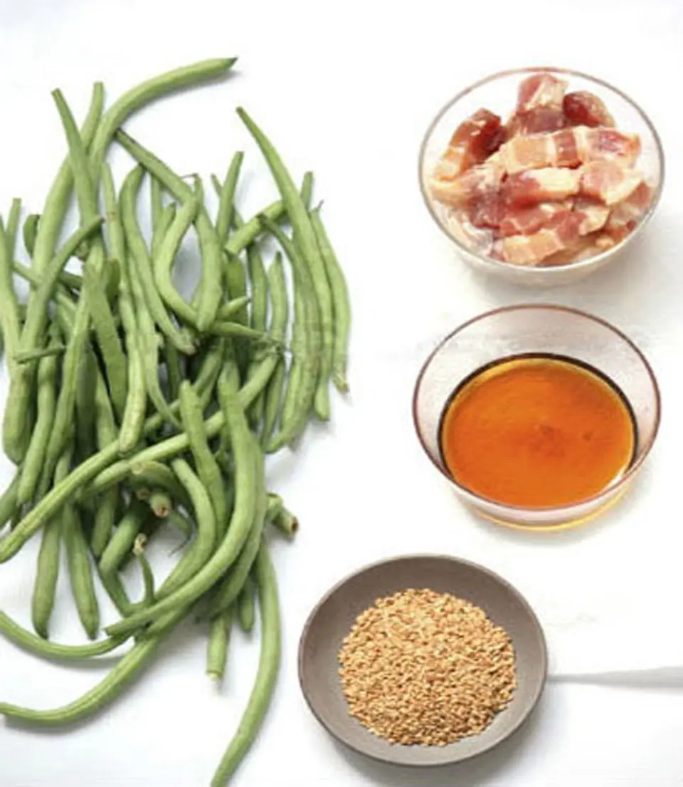 Hướng dẫn cách làm đậu đũa xào thịt lợn