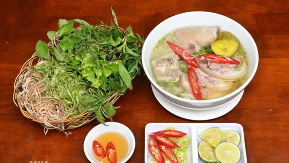 Cách làm món bún bung hoa chuối