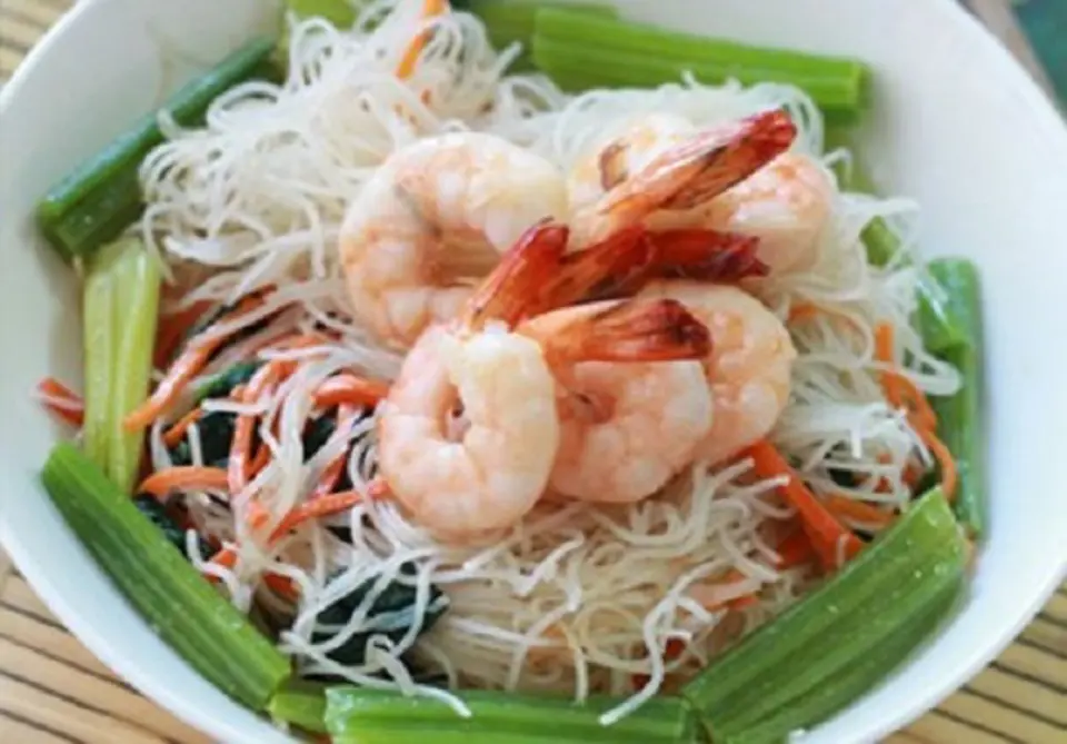 Cách làm món bún tơ hồng