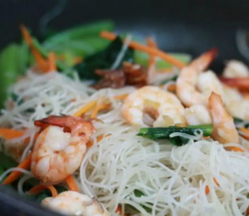 Cách làm món bún tơ hồng