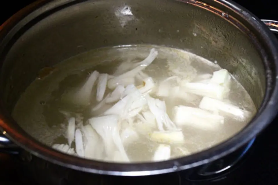 Canh mít nấu lá lốt Canh mít nấu lá lốt