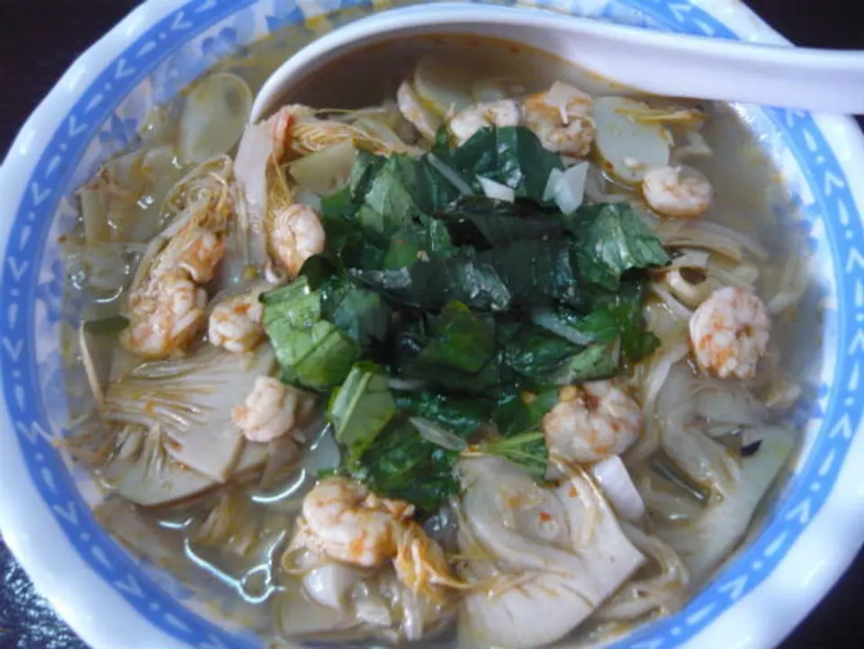 Canh mít nấu lá lốt Canh mít nấu lá lốt