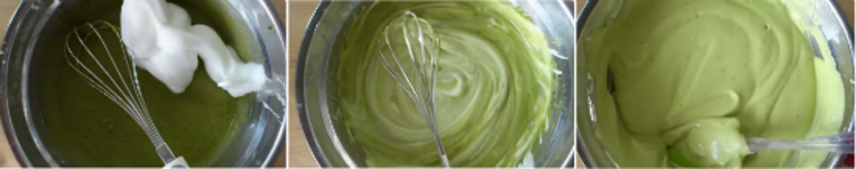 Công thức làm bánh matcha trà xanh
