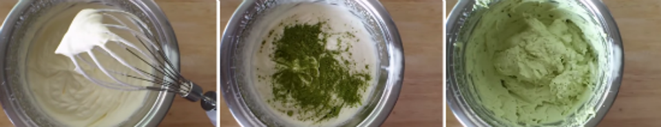 Công thức làm bánh matcha trà xanh