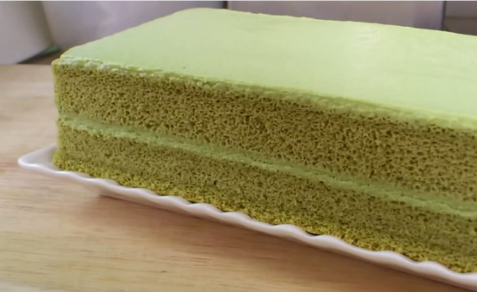 Công thức làm bánh matcha trà xanh