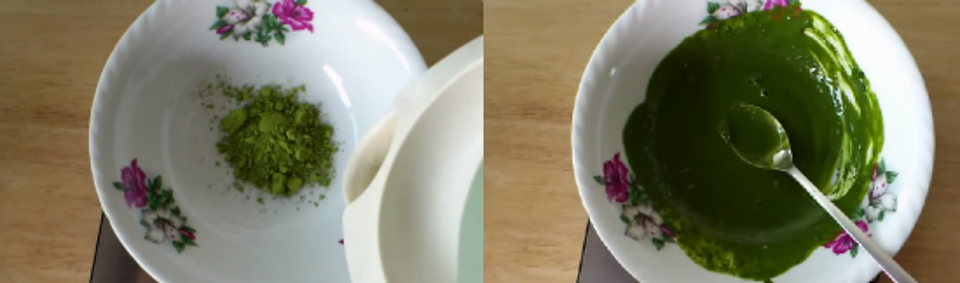 Công thức làm bánh matcha trà xanh