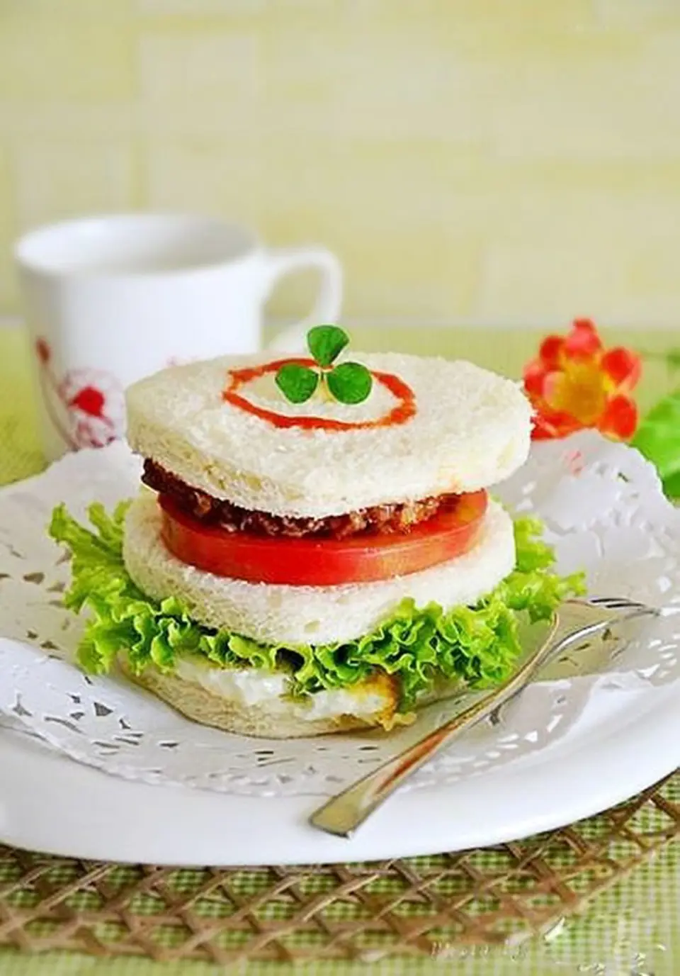 Sandwich Valentine – món ăn cho lễ tình nhân ngọt ngào