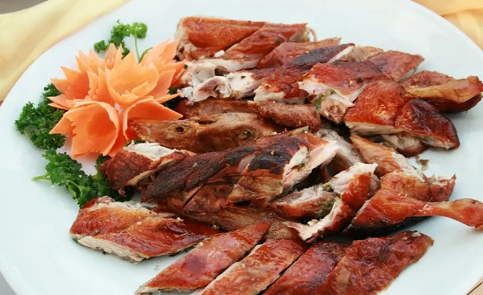 Vịt nướng Vân Đình làm như thế nào?