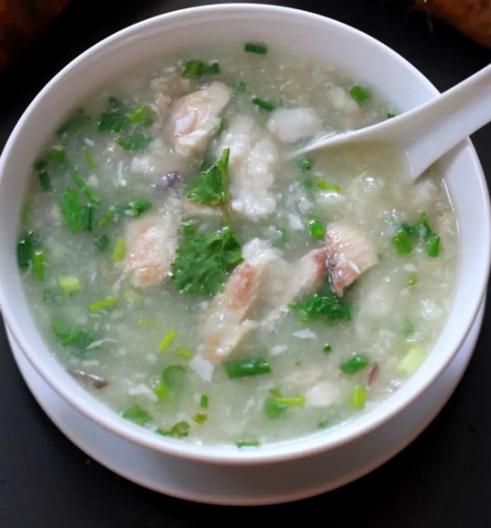 Canh cá lóc củ từ thơm ngọt
