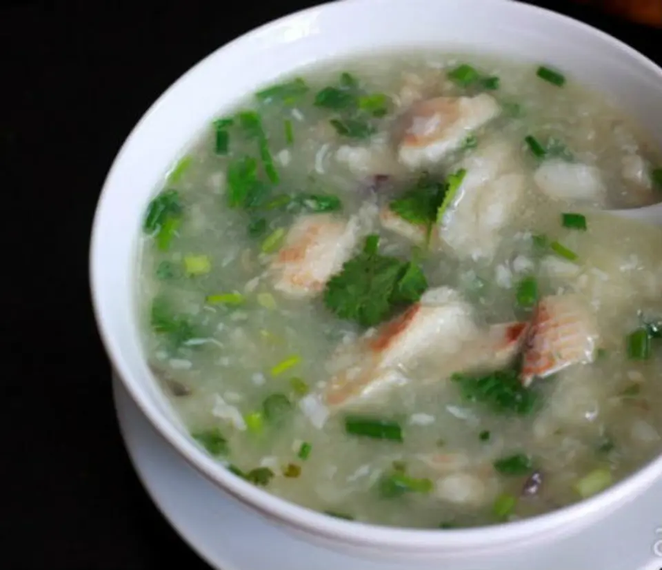 Canh cá lóc củ từ thơm ngọt