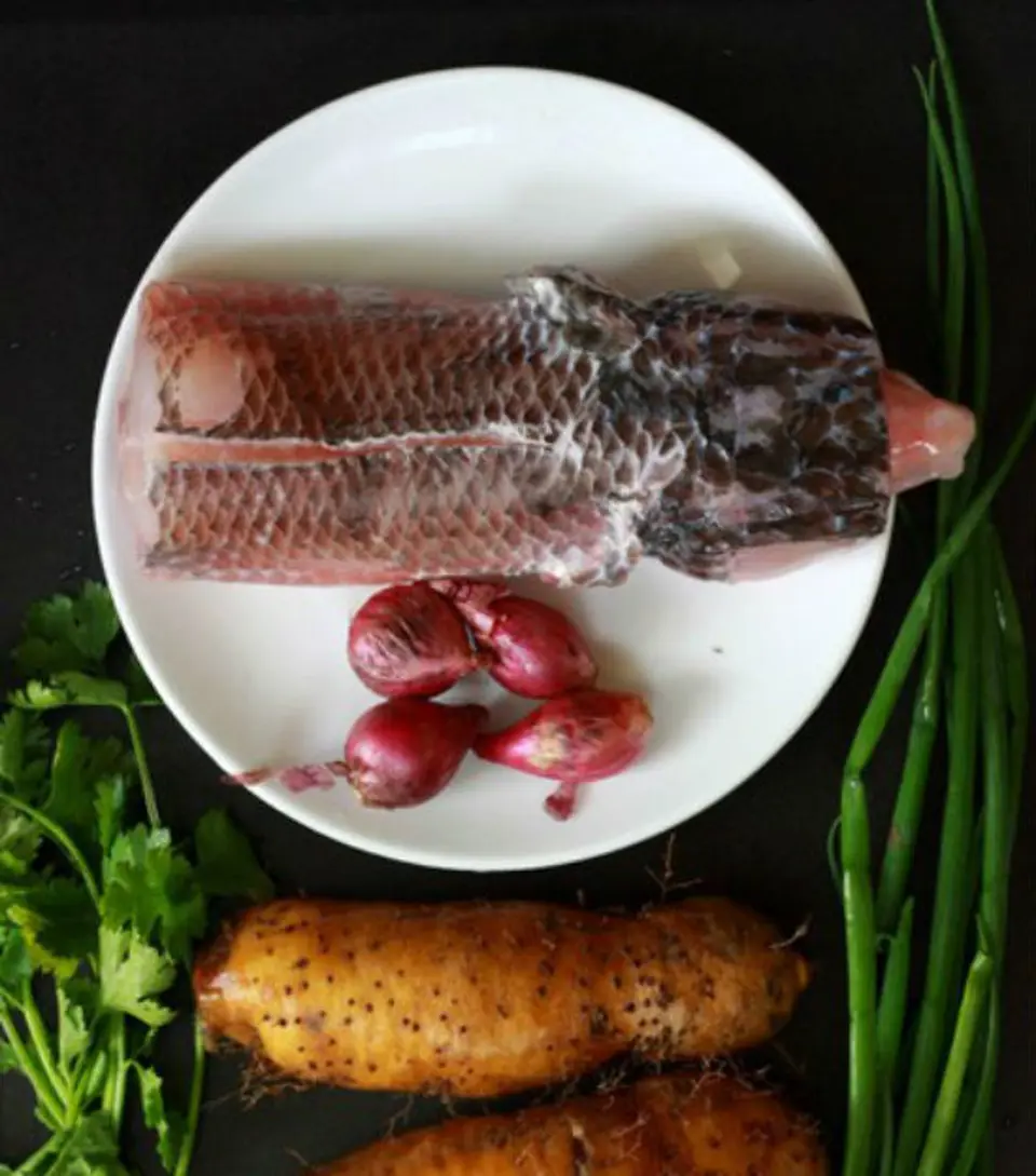 Canh cá lóc củ từ thơm ngọt