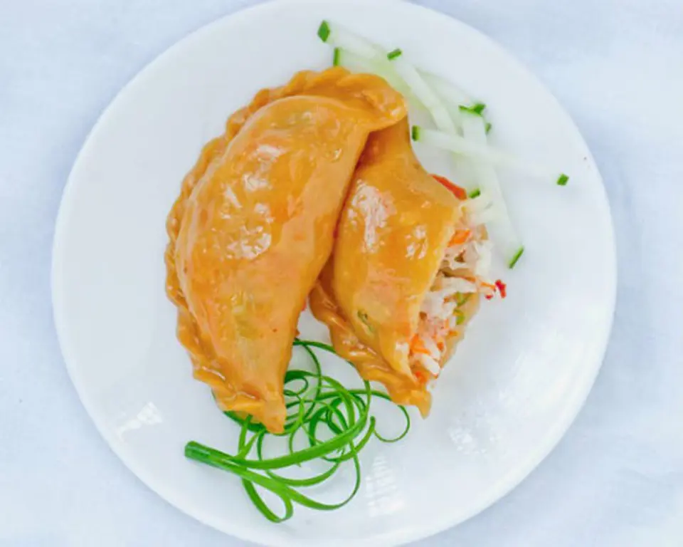 Ngọt thơm bánh gối khoai lang