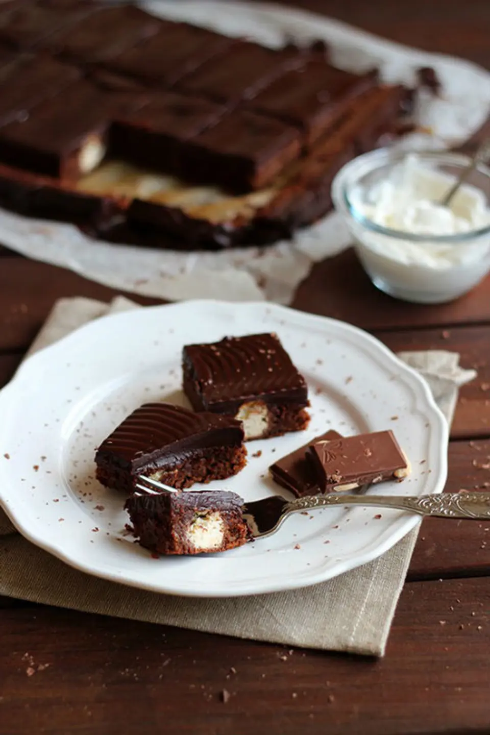 Cách làm bánh chocolate phô mai ngọt ngào