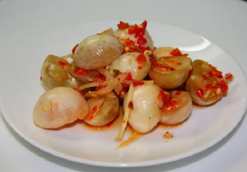 Cách muối cà pháo chua ngọt cực đơn giản