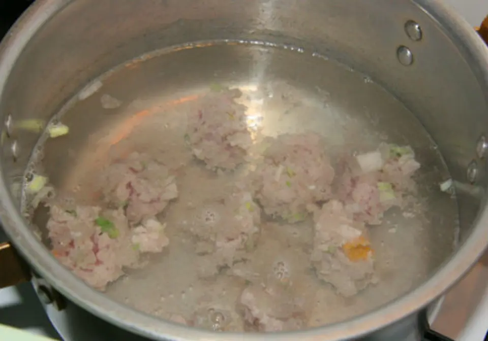 Công thức nấu canh cải xanh thịt bằm