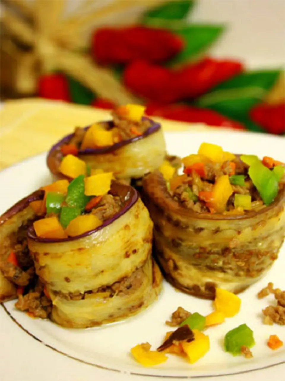 Cách làm cà tím cuốn thịt nướng thơm ngon hảo hạng