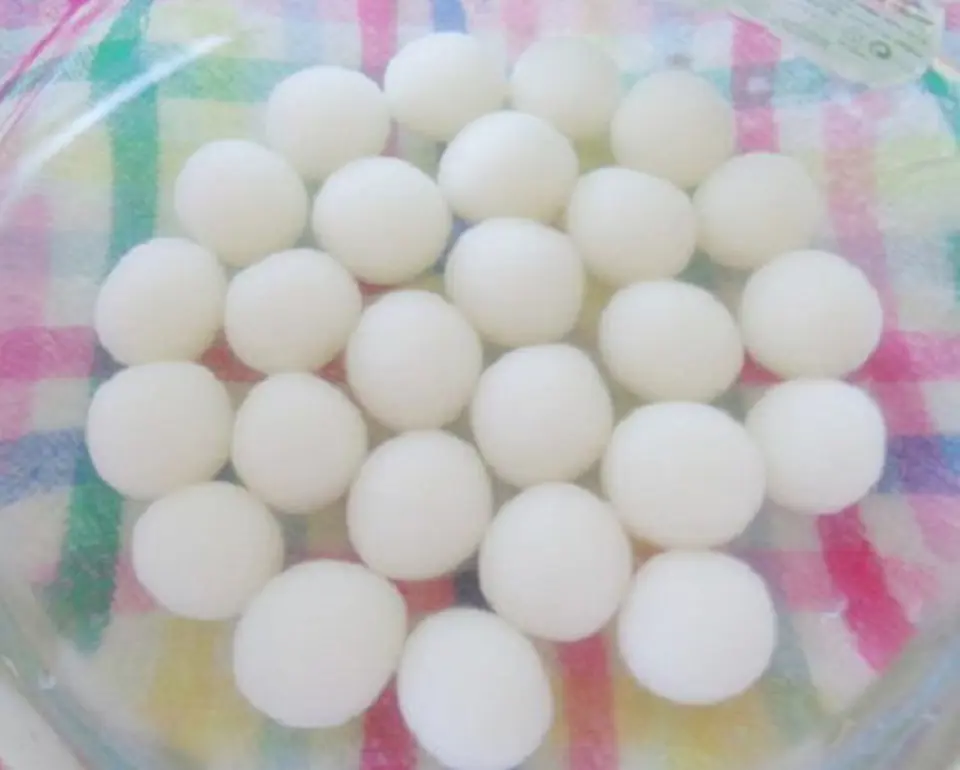 Cách làm chè hoa quả viên bi độc đáo