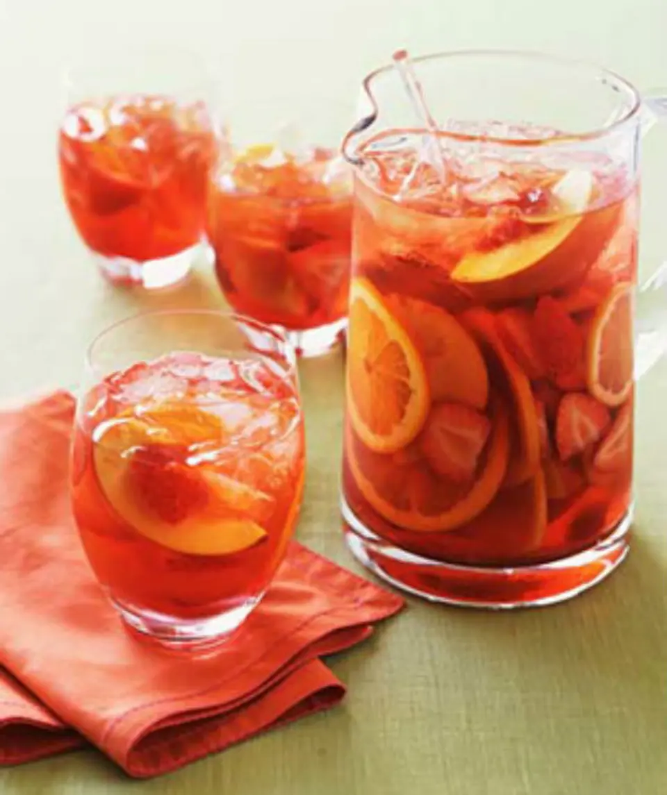 Cách làm Mocktail virgin sangria ngon tuyệt
