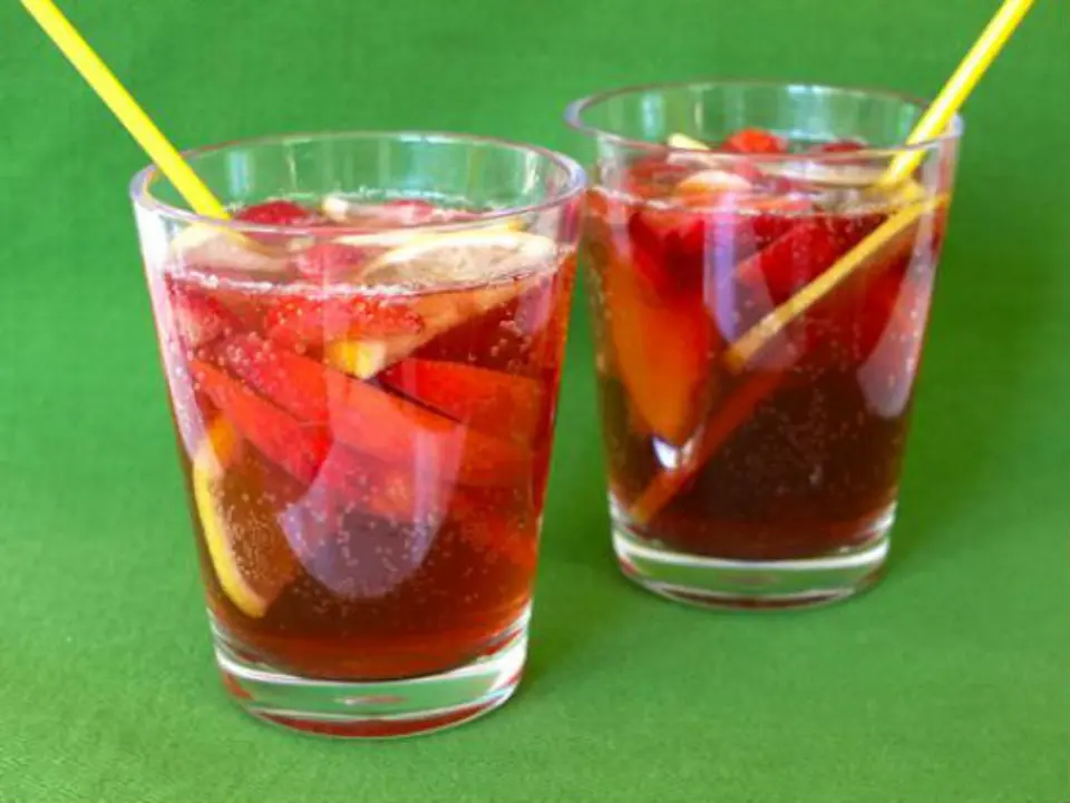 Cách làm Mocktail virgin sangria ngon tuyệt