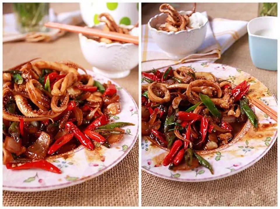 Cách làm món mực xốt chua cay cho bữa cơm thêm ngon