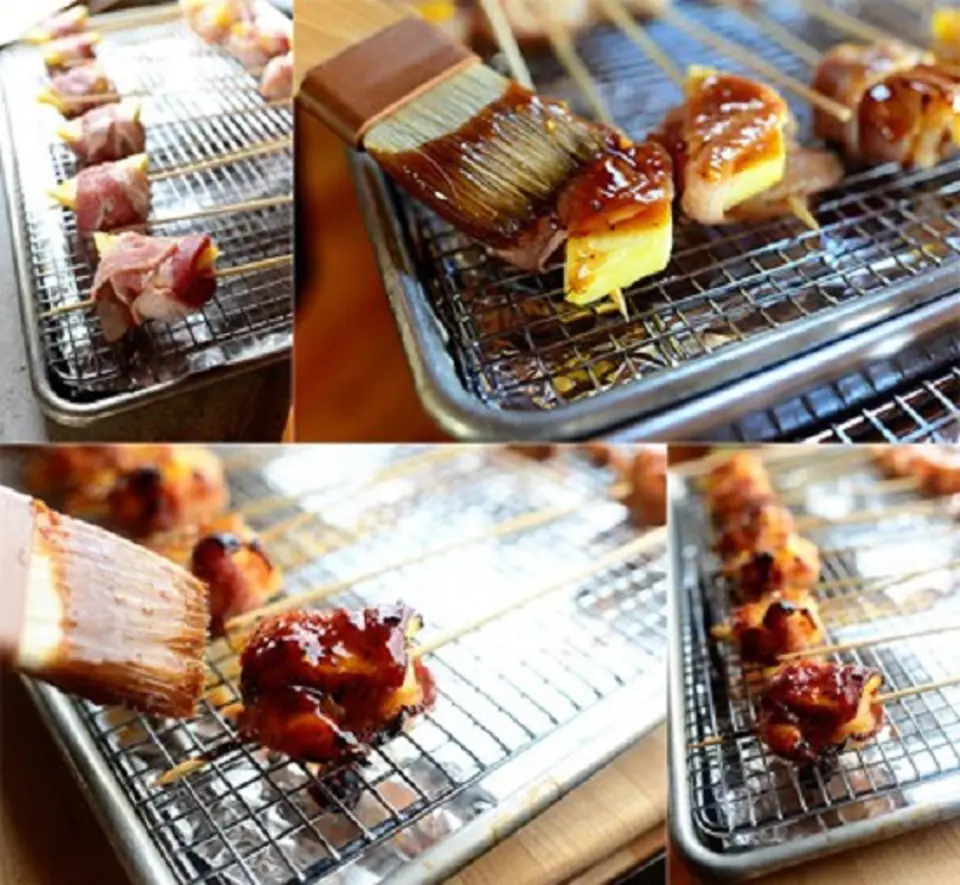 Cách làm món tôm xiên dứa nướng đơn giản cực ngon