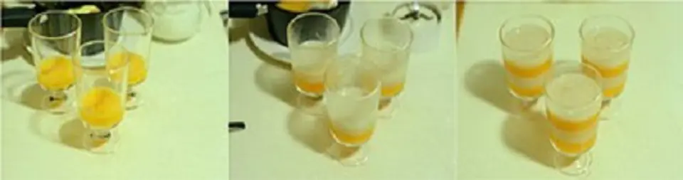 Cách làm thạch hoa quả 3 tầng rực rỡ sắc màu Cách làm thạch hoa quả 3 tầng rực rỡ sắc màu